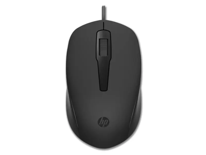 Souris filaire ambidextre USB A noire HP 150-4.webp