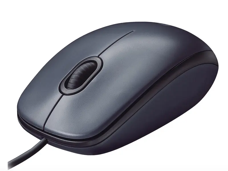 Souris filaire noire - Logitech M90 ambidextre - 1.webp