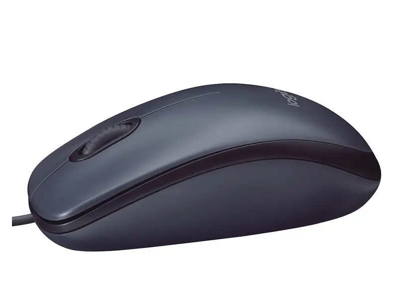 Souris filaire noire - Logitech M90 ambidextre - 5.webp