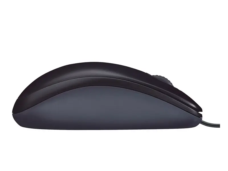 Souris filaire noire - Logitech M90 ambidextre - 4.webp