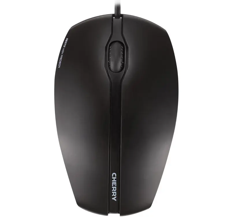 Souris filaire noire - Cherry ambidextre USB-A 1.8m - 1.webp