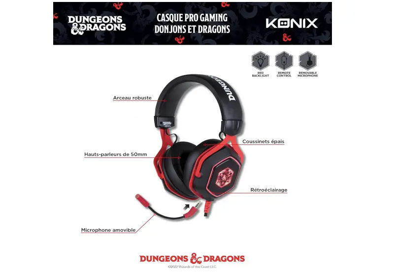 Casque Gaming DND 7.1 D20 – Dungeons & Dragons-6.webp