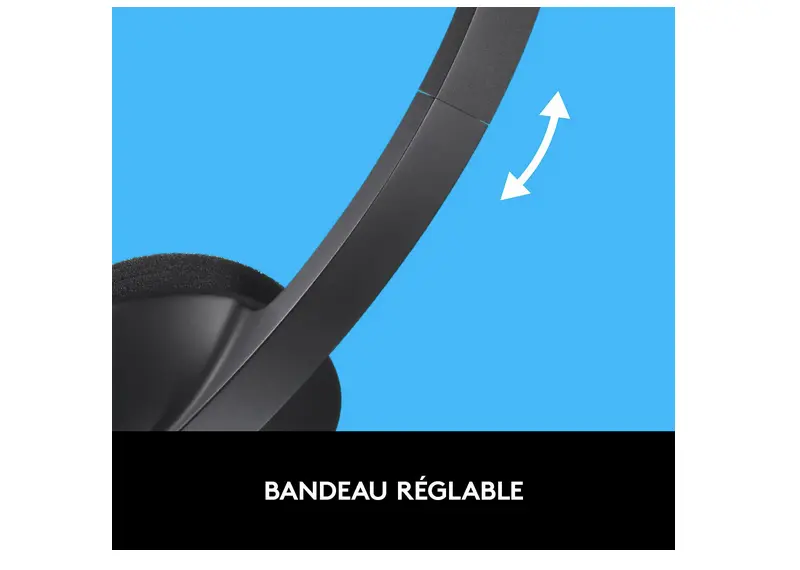 Logitech H340 – Casque USB stéréo avec micro-6.webp