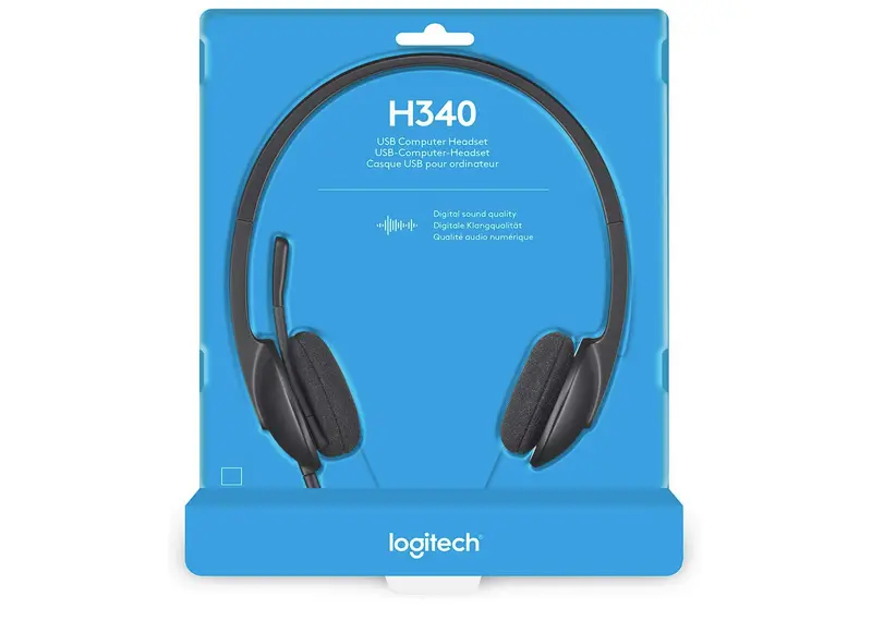 Logitech H340 – Casque USB stéréo avec micro