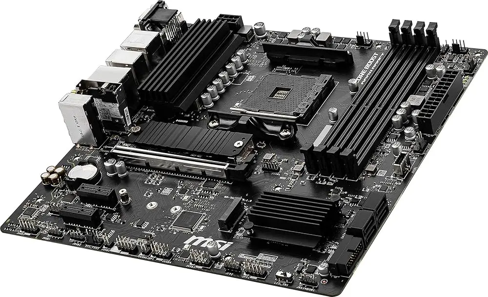 Carte mère MSI B550M pro-vdc AMD B550, AM4 micro ATX