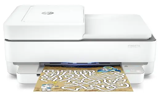 HP DeskJet Plus 6475 WiFi – Imprimante tout-en-un intelligente et connectée