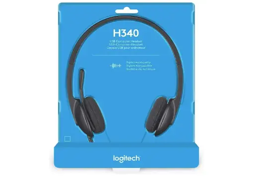 Logitech H340 – Casque USB stéréo avec micro