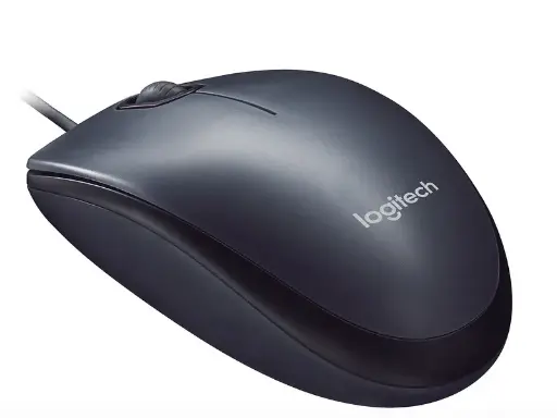 Souris Filaire Logitech M90 – Ambidextre | USB-A | Noire