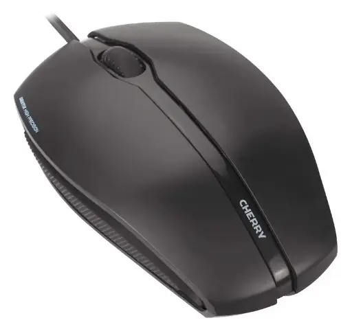 Souris Filaire CHERRY – Ambidextre | USB-A | Noire | Câble 1,8 m