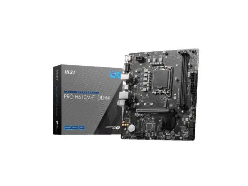 Carte Mère MSI PRO H610M-E DDR4 – LGA 1700 | Micro ATX